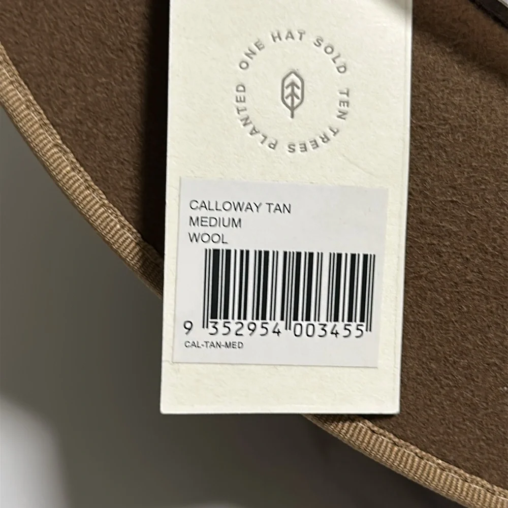 Will + Bear Fedora Hat In Calloway Tan - Picture 4 of 13
